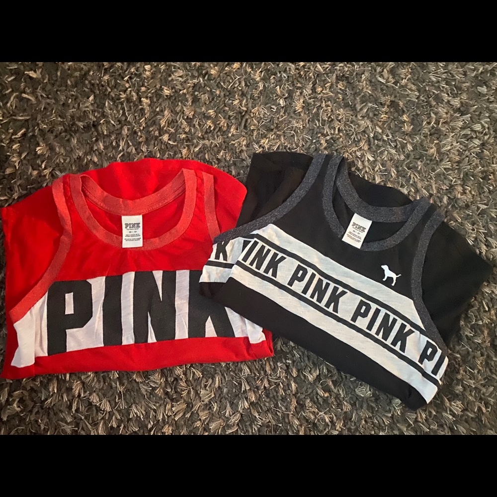 VS Pink Tank Tops
